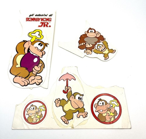 Donkey kong diario adesivi - jr,