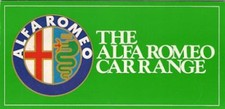 Alfa Romeo Range 1981-1982 UK