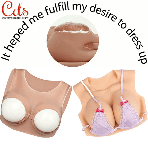 Crossdresser seno silicone - seno, in