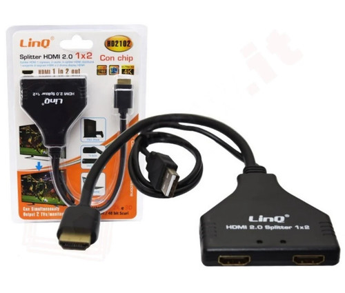 Splitter hdmi uscite - 4k,