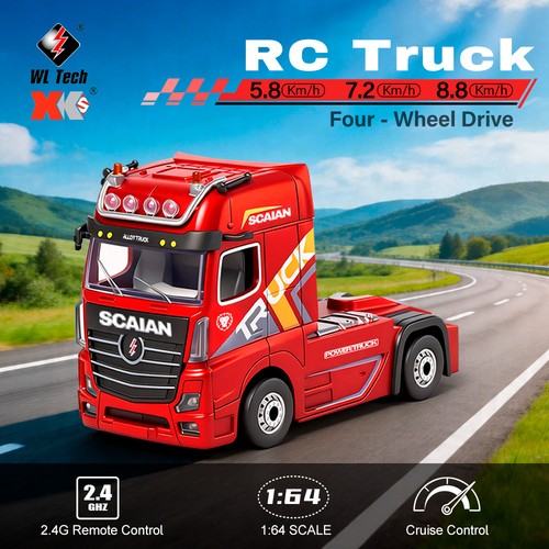 Wltoys 6408 auto 4wd - 6408, 1/64