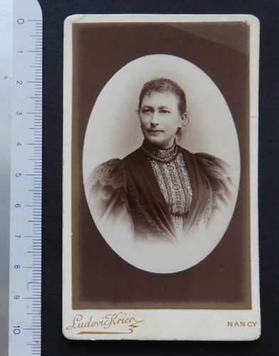 Photo ancienne cdv portrait - ancienne,