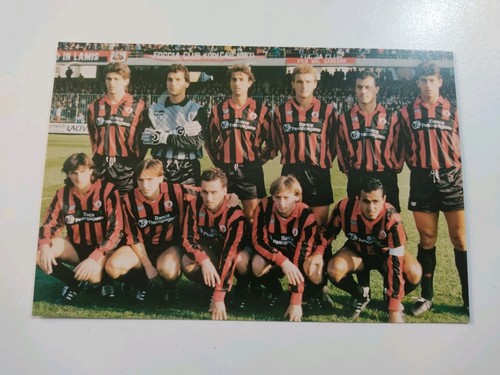 Cartolina foggia calcio - cartolina,
