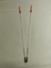 GALLEGGIANTE ALL' INGLESE PENNA TRASPARENTE PIOMBATOPESCA MARE 6+2 DUE PEZZI 