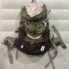 Zaino verde alpinismo alpinismo wasatch 55 litri telaio alluminio escursionismo usato in ottime condizioni