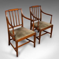 Coppia di sedie vintage a