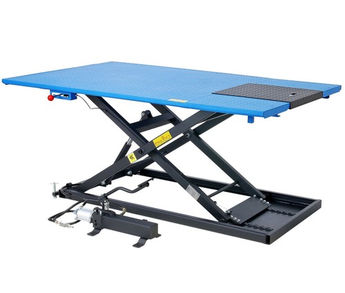 Piattaforma elevatrice moto