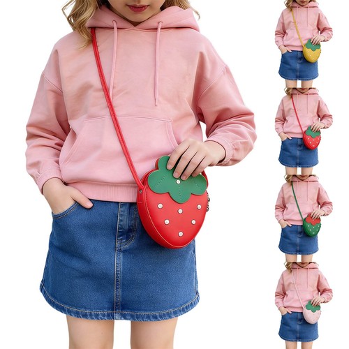 Borsa tracolla fragola 3d - borsa,