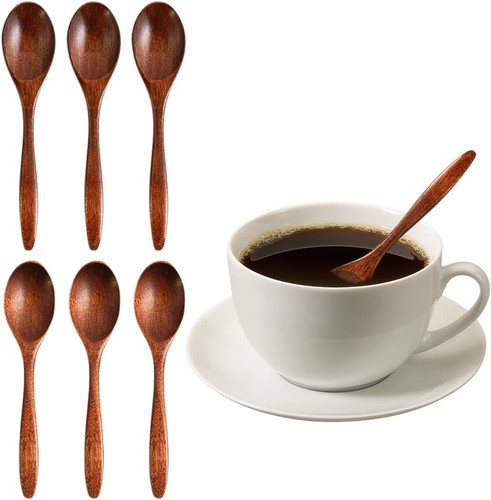 Pezzi cucchiaini legno - cucchiaini, di