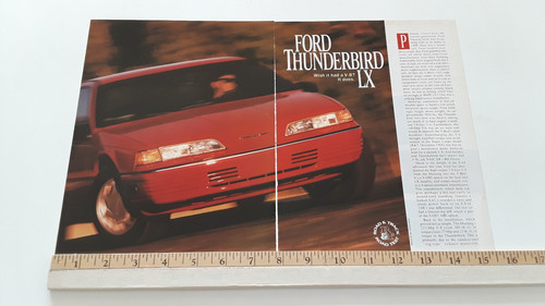 Ford thunderbird 0 - v-8, 5.0