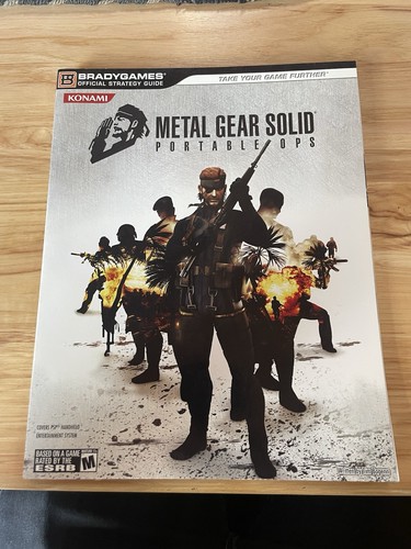 Metal gear solid portable ops - solid,