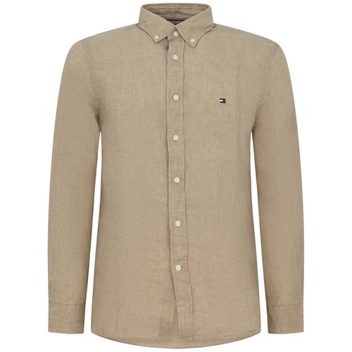 Tommy hilfiger camicia - hilfiger, beige