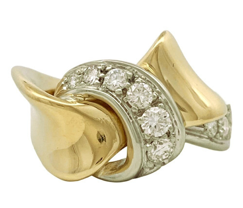 Anello vintage damiani - damiani, nastro