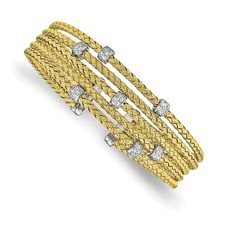 Bracciale flessibile argento - flessibile,