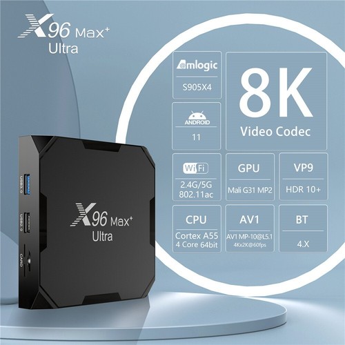 X96 max ultra - tv, box