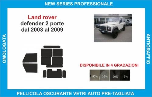 Pellicole oscuranti vetri land - pellicole,