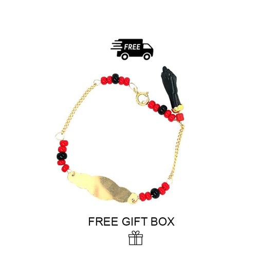 Bracciale azabache riempito - bracciale,