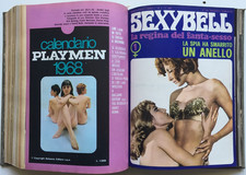 lotto 15 fotoromanzi SUPERSEX 1-12 SEXYBELL 1-2-3 Balsamo editore 1967 rilegati