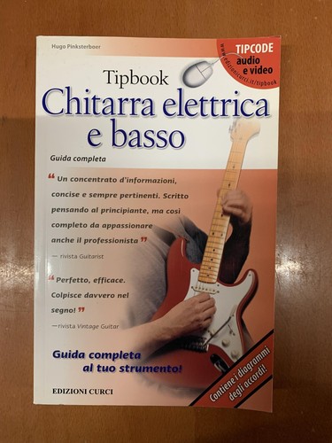 Tipbook chitarra elettrica - chitarra, e