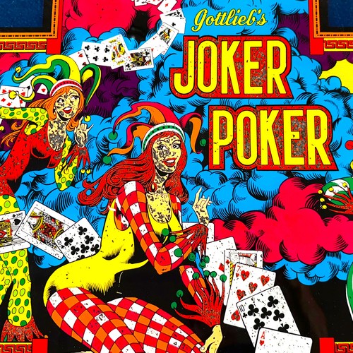 Gottlieb joker poker flipper - joker,