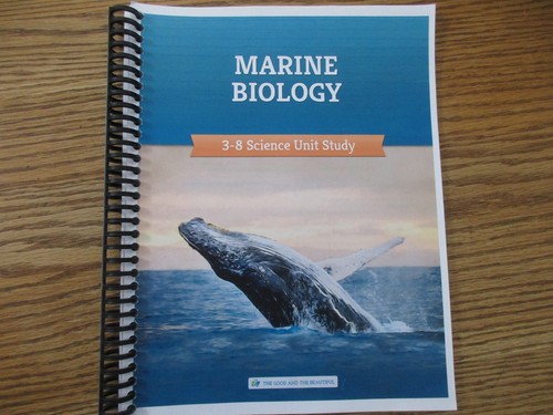 Marine biology science - biology, 3-8