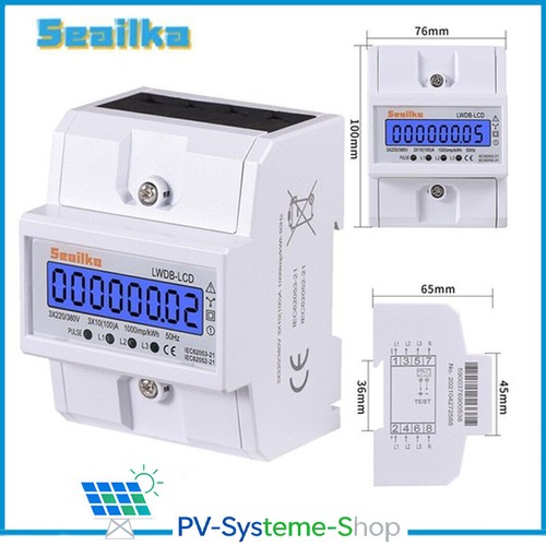 Contatore trifase calibrato