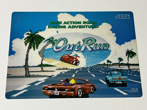 Out run sega arcade shitajiki - run,