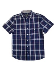 Camicia mezza manica da uomo Woolrich regular fit S