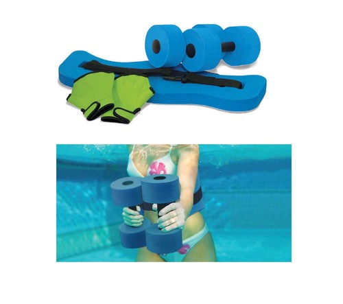 Kit acqua fitness manubri 2 - acqua,