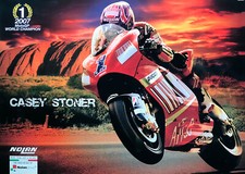Poster Casey Stoner Campione