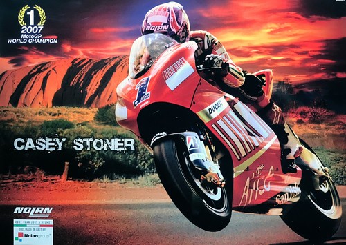 Poster casey stoner campione - stoner,