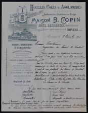 Billhead Fattura ROANNE 1901