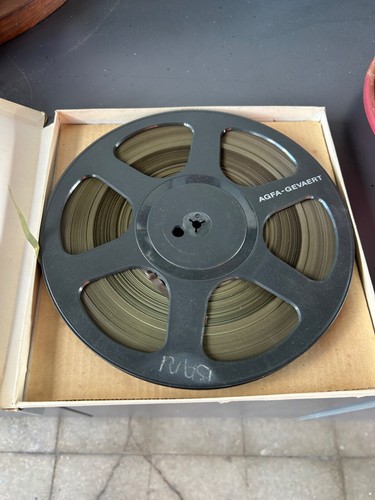 Bobina agfa gevaert tape reel - agfa,