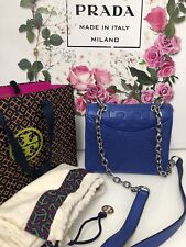 Borsa a tracolla Tory Burch blu Alexa mini borsa a tracolla trapuntata in pelle