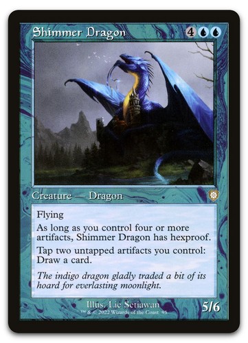Shimmer dragon - shimmer,