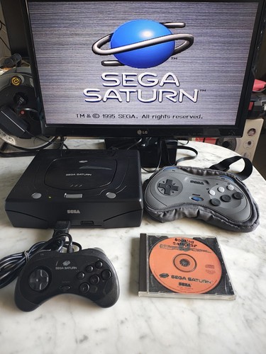 Consola sega saturn cables - sega,