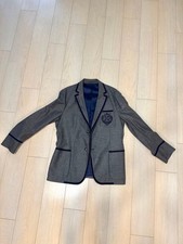 GUCCI Blazer in jersey grigio
