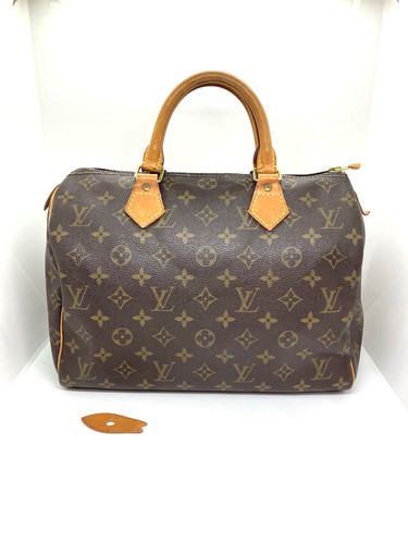 Borsa mano monogramma usata - borsa,