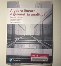 libro algebra e geometria lineare