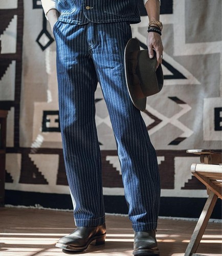 Jeans uomo righe - jeans, wabash