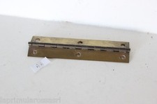 VECCHIA CERNIERA PIATTA  IN OTTONE L. cm 7 FERRAMENTA D'EPOCA - ACCESSORI MOBILI