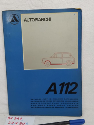 Autobianchi 112 catalogo - 112, -catalogo
