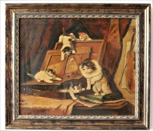 Dipinto tela gattini - dipinto, su