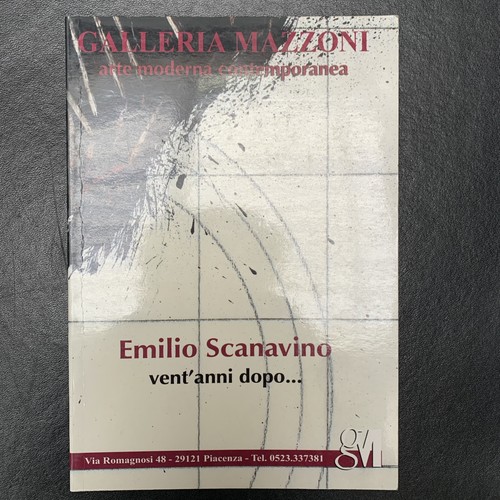 Emilio scanavino vent anni - scanavino, vent'anni