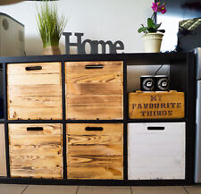 Set 4 scatole in legno