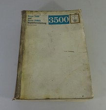 Manuale Di Officina Rover 3500 + 3500 S P6 V8 Stand 12/1971 | Tedesco