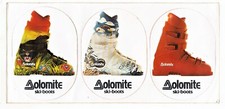 3 Adesivi DOLOMITE SKI BOOTS