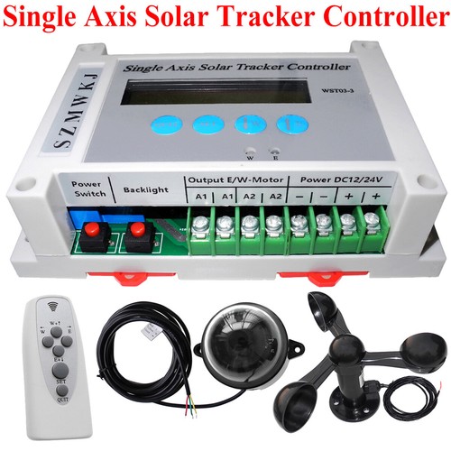Regolatore tracker solare - regolatore, lcd