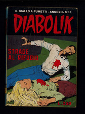 Diabolik n.13 Anno XIII Strage