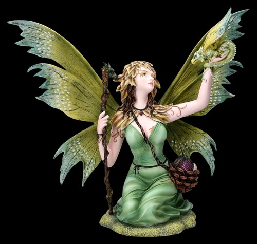 Statuetta elfenfigur elarwen - elfenfigur,